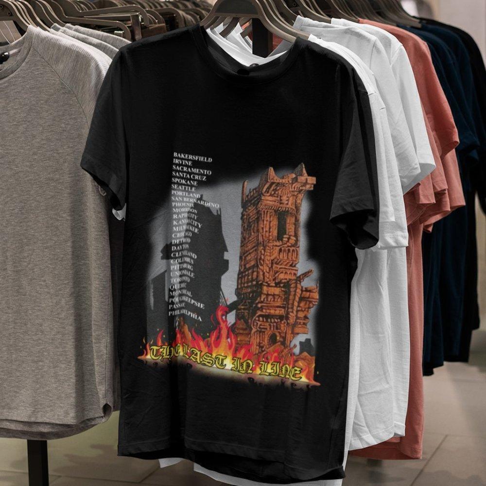 Dio Last In Line Tour Heavy Metal Fan Graphic Unisex T-Shirt